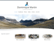 Tablet Screenshot of dominique-martin.fr
